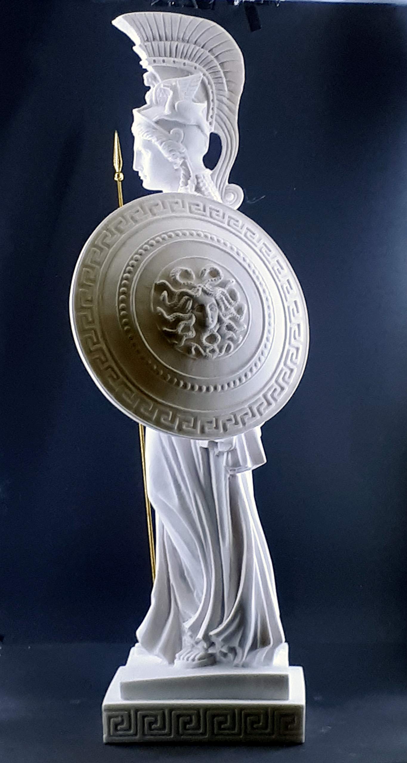 Amazon.co.jp: Athena Minerva ギリシャ ローマ 女神 大理石彫刻 像